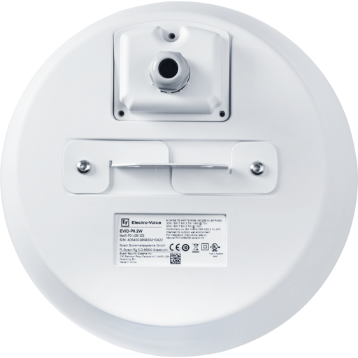 Electro-Voice Electro-Voice EVID-P6.2W 6.5in 2-Way Pendant Speaker - 8Ω/70/100V - White