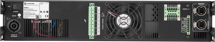 Dynacord Dynacord IPX20-4 Multi Channel Installation DSP Class-D Amplifier - 4 x 5000 W - Amplifiers & Receivers