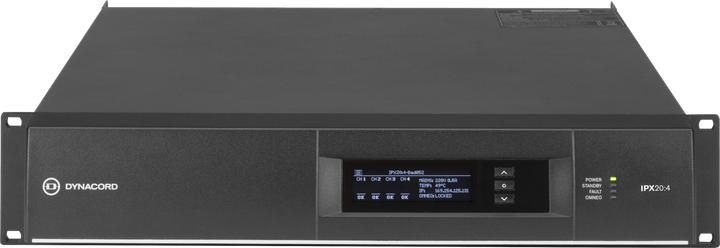 Dynacord Dynacord IPX20-4 Multi Channel Installation DSP Class-D Amplifier - 4 x 5000 W - Amplifiers & Receivers