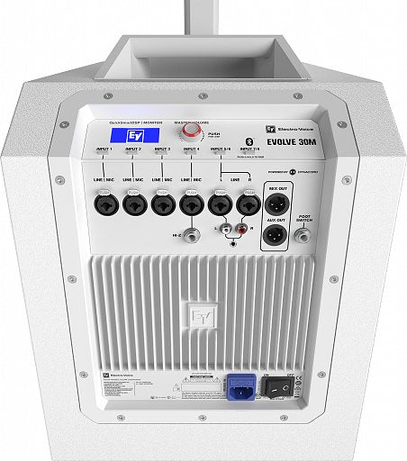Electro-Voice Electro-Voice EVOLVE30M-W 10in Portable Powered Column Loudspeaker - White