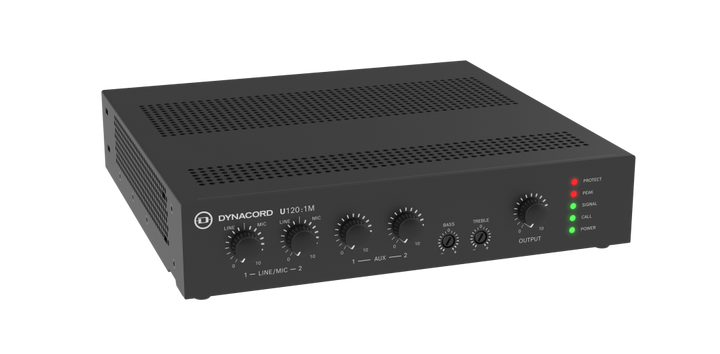 Dynacord Dynacord U120:1M 1 Channel 120W Mixer Amplifier - Amplifiers & Receivers