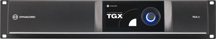 Dynacord Dynacord TGX20 DSP Live Power Amplifier - 4 x 5000 W - Amplifiers & Receivers