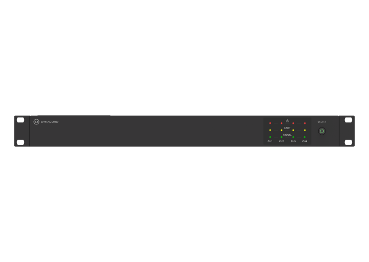 Dynacord Dynacord V600:4 Multichannel Power Amplifier for Commercial Installations - Amplifiers & Receivers