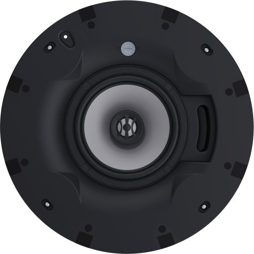 Electro-Voice Electro-Voice EVID-C6.2LP-G2 6in Bezel-Less Ceiling Speaker - Low Profile - White (Pair)