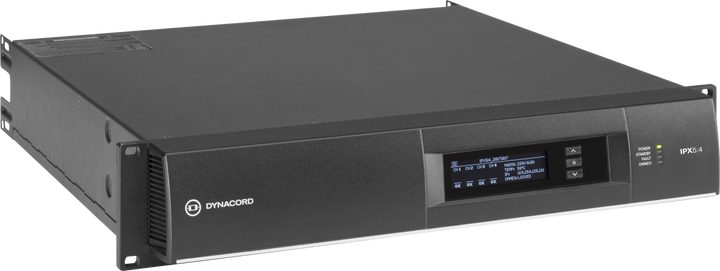 Dynacord Dynacord IPX5-4 Multi Channel Installation DSP Class-D Amplifier - 4 x 1250 W - Amplifiers & Receivers