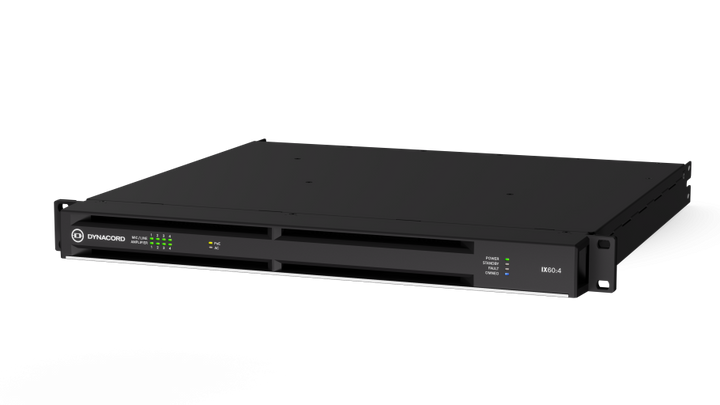 Dynacord Dynacord IX60-4-US 4 Channel Networked Multichannel DSP Amplifier - 6KW - Amplifiers & Receivers