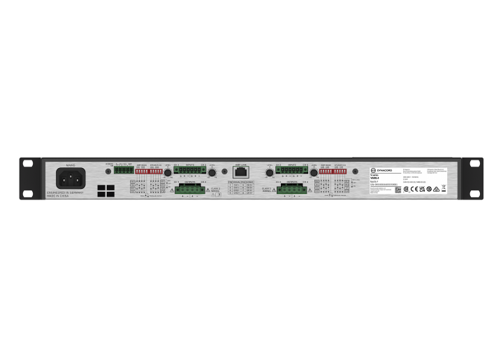 Dynacord Dynacord V600:4 Multichannel Power Amplifier for Commercial Installations - Amplifiers & Receivers