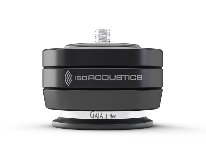 IsoAcoustics GAIA I Neo Speaker Isolation Feet (4-Pack, Black) – single unit