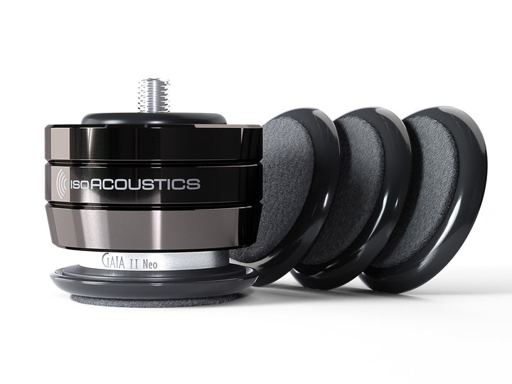 IsoAcoustics GAIA I Neo Replacement Floor Sliders (8-Pack) – under a GAIA Neo isolator