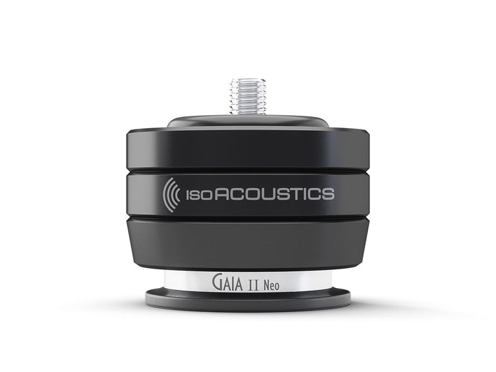 IsoAcoustics GAIA II Neo Speaker Isolation Feet (4-Pack, Black) – single unit