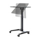 K&M 12186 Laptop Desk with Locking Casters (Black) – view 2