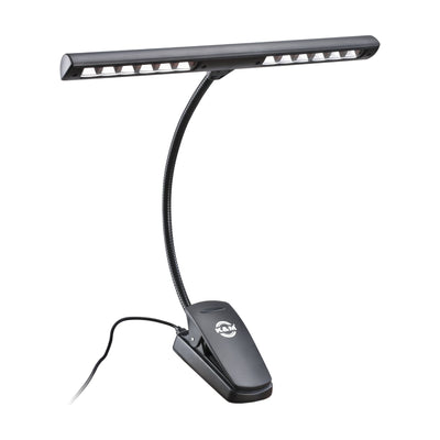 K&M K&M 12266 Orchestra Light Rechargeable 12-LED Music Stand Light (Black)