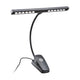 K&M 12266 Orchestra Light Rechargeable 12-LED Music Stand Light (Black)