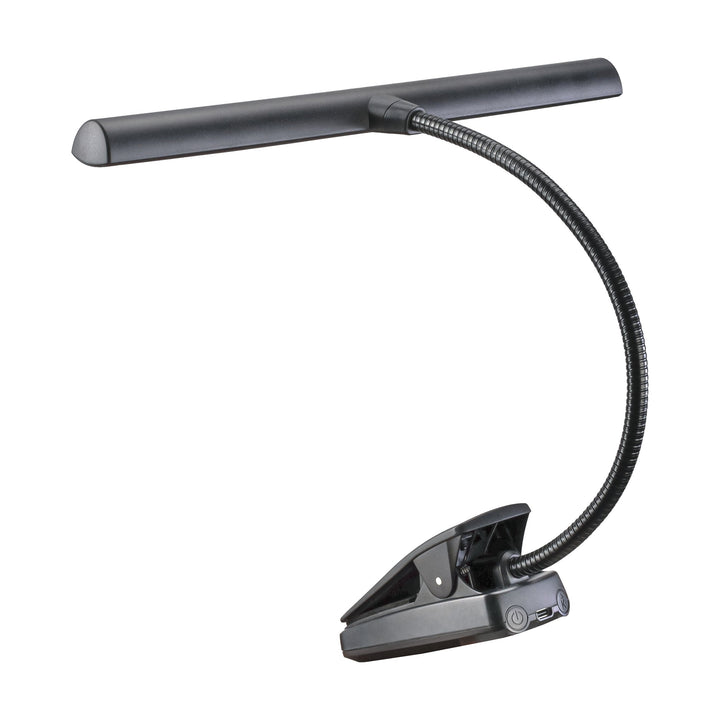 K&M 12266 Orchestra Light Rechargeable 12-LED Music Stand Light (Black) – view 2