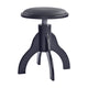 K&M 13850 Piano Stool (Matte Black, Black Imitation Leather Seat) – view 2