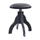 K&M 13851 Piano Stool (Gloss Black, Black Imitation Leather Seat) – view 2