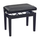 K&M 13976 Piano Bench (Gloss Black, Black Imitation Leather Seat) – view 2