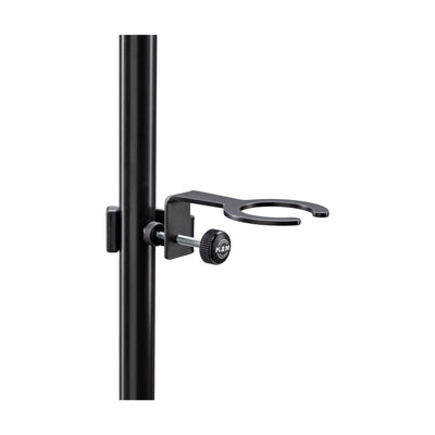 K&M K&M 16017 Stem Glass Holder for 30 mm Tubes (Black)