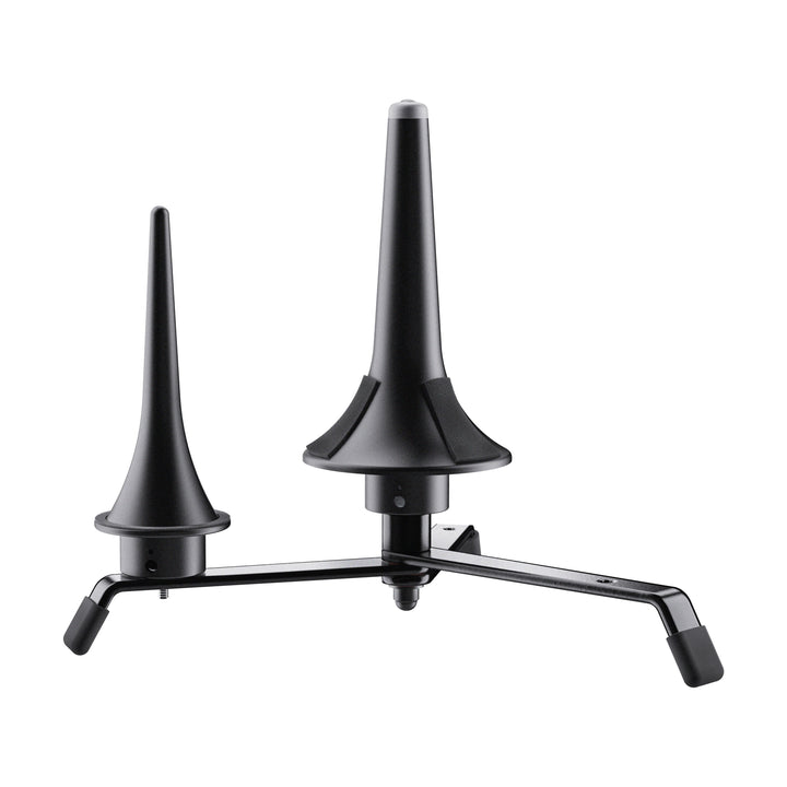 K&M 17716 Foldable Instrument Peg Base for 4 Pegs (Black) – view 2