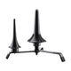 K&M 17716 Foldable Instrument Peg Base for 4 Pegs (Black) – view 2