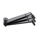 K&M 17716 Foldable Instrument Peg Base for 4 Pegs (Black) – view 4