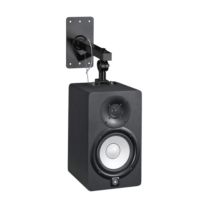 K&M K&M 19440 Speaker Wall and Ceiling Mount with Safety Cable (Black)
