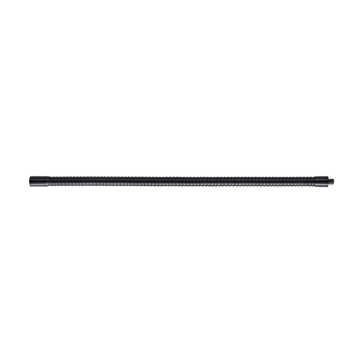 K&M 22280 Gooseneck with 5/8" Threads (450 mm, Black)