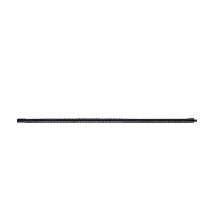 K&M 22290 Gooseneck with 5/8" Threads (600 mm, Black)