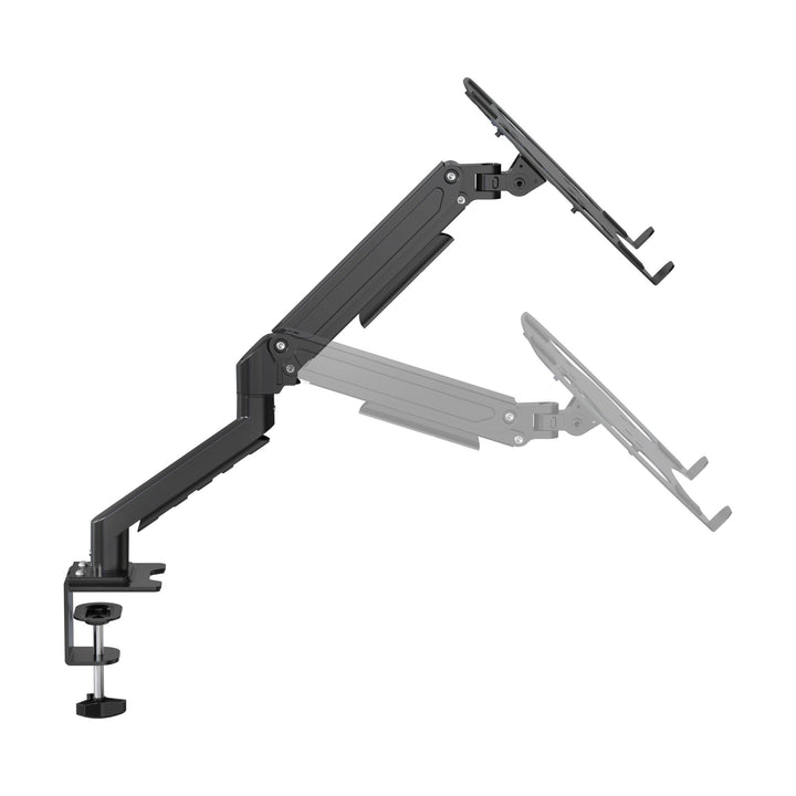 K&M 23876 Pneumatic Laptop Mount (Black) – view 3