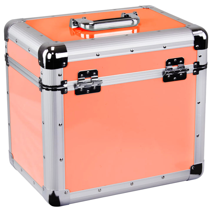 Odyssey KLP1-HOTRODORANGE Vintage Series Utility Case for 70 x 12" Vinyl - Hot Rod Orange – view 2