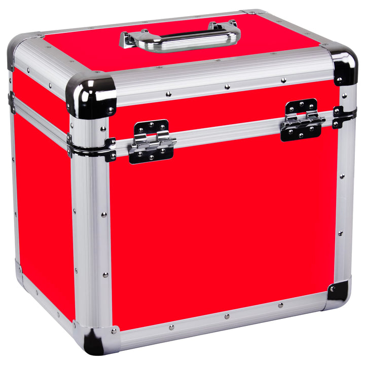 Odyssey KLP1-HOTRODRED Vintage Series Utility Case for 70 x 12" Vinyl - Hot Rod Red – view 2