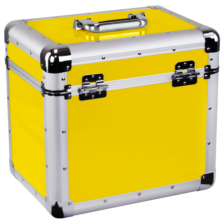 Odyssey KLP1-HOTRODYELLOW Vintage Series Utility Case for 70 x 12" Vinyl - Hot Rod Yellow – view 2