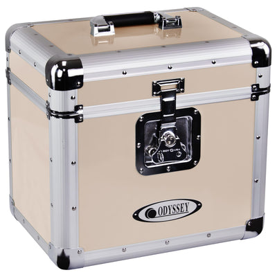 Odyssey Odyssey KLP1-VINTAGEBEIGE Vintage Series Utility Case for 70 x 12" Vinyl - Beige