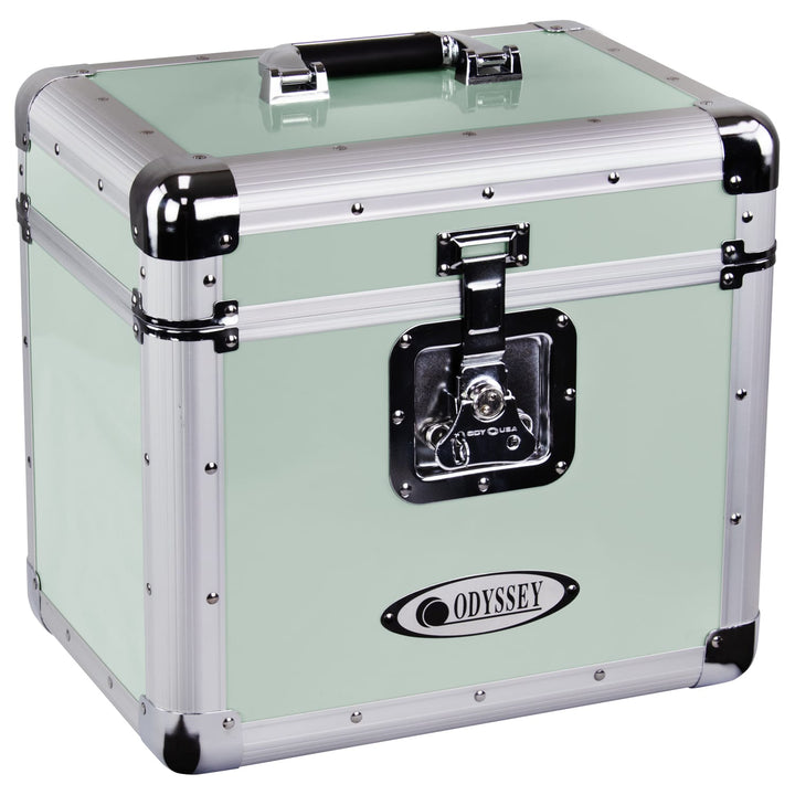 Odyssey KLP1-VINTAGEMINT Vintage Series Utility Case for 70 x 12" Vinyl Records - Mint