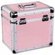 Odyssey KLP1-VINTAGEPINK Vintage Series Utility Case for 70 x 12" Vinyl Records - Pink – view 2
