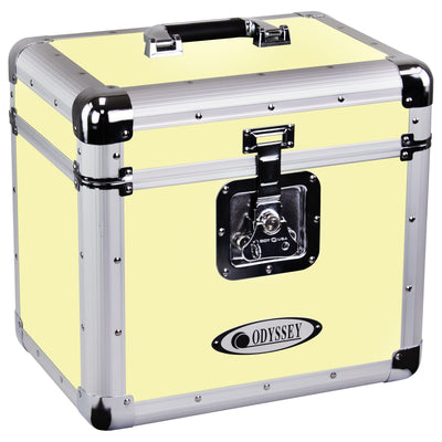 Odyssey Odyssey KLP1-VINTAGEYELLOW Vintage Series Utility Case for 70 x 12" Vinyl - Yellow