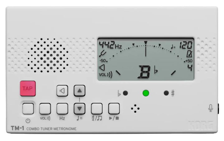 Korg Korg TM-1 Combo Tuner Metronome (White)