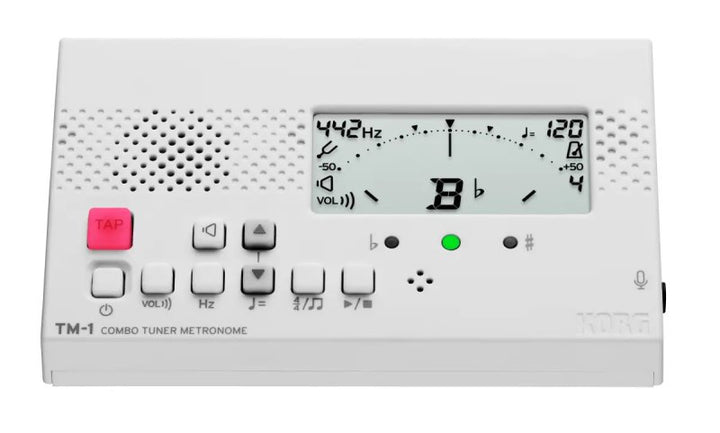 Korg Korg TM-1 Combo Tuner Metronome (White)