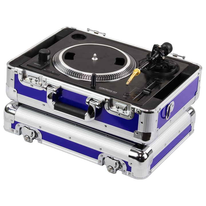Odyssey KRP7BLU KROM Series Carrying Case for Reloop RP-7 Turntable - Blue