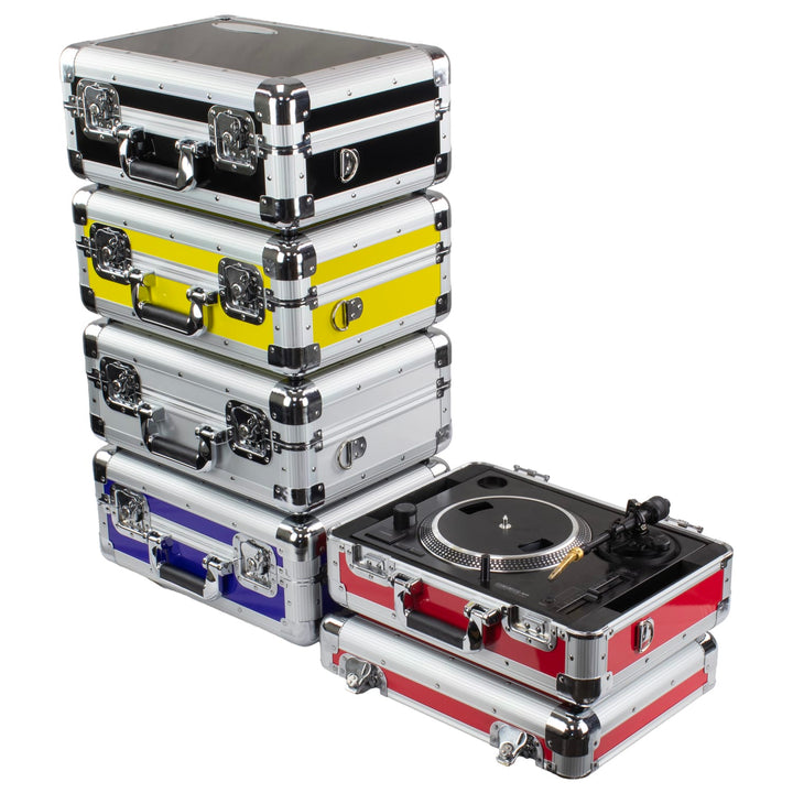 Odyssey KRP7BLU KROM Series Carrying Case for Reloop RP-7 Turntable - Blue – view 5