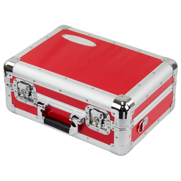 Odyssey KRP7RED KROM Series Carrying Case for Reloop RP-7 Turntable - Red – view 2