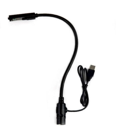 Littlite 12X-LED-NA-USB 12in LED Gooseneck Console Light with Pinless XLR and USB Power