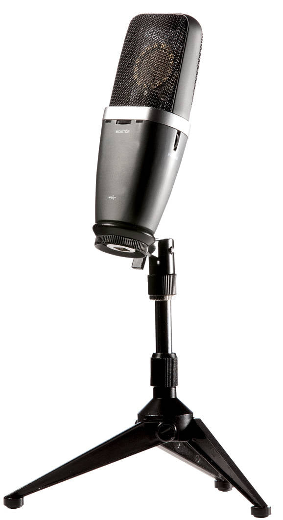 Apex APEX555 USB Large Diaphragm Studio Cardioid Condenser - Microphones