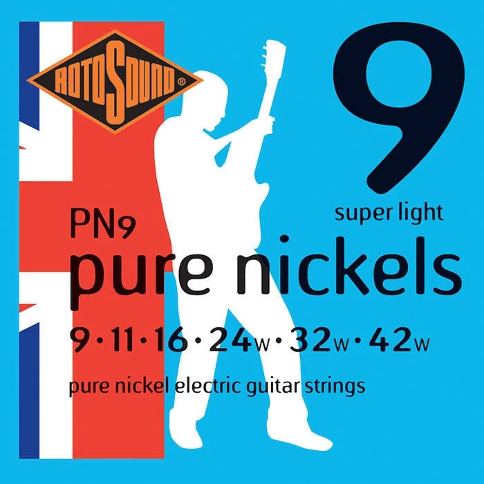 Rotosound Rotos PN9 Electric Guitar Strings - Instrument Accessories
