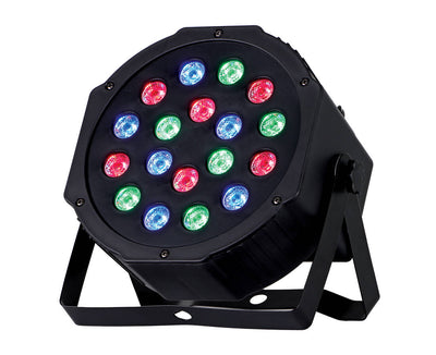 Orion Lights Orion Lights ORCAN5 RBGWA + UV Flat Multi-Colour LED Mini Par Can