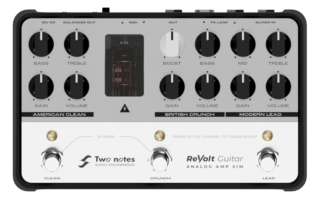 Two Notes ReVolt Guitar Amp Simulator – Blackout Audio