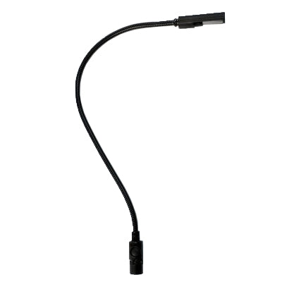 Littlite 12X-LED 12in LED Gooseneck Console Light with 3-Pin XLR
