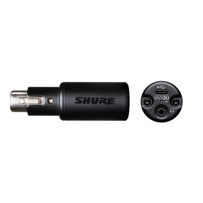 Shure Shure MVX2U Gen 2 XLR-to-USB-C Digital Audio Interface