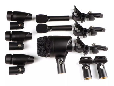 Apex APEX-DP6 APEX-DP6 - Deluxe Drum Pack - 1x APEX325, 3x APEX326, 2x APEX190 - Microphones
