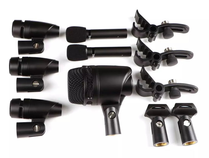 Apex APEX-DP6 APEX-DP6 - Deluxe Drum Pack - 1x APEX325, 3x APEX326, 2x APEX190 - Microphones